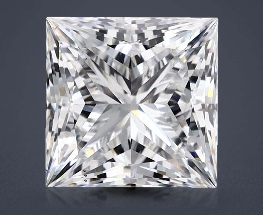 1.72 Carat Princess Lab Diamond
