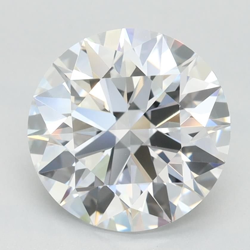 2.01ct D VVS1 Rare Carat Ideal Cut Round Lab Grown Diamond