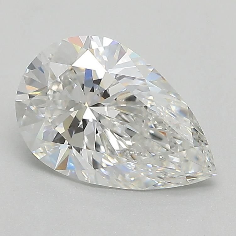 1.32ct F VS1 Rare Carat Ideal Cut Pear Lab Grown Diamond