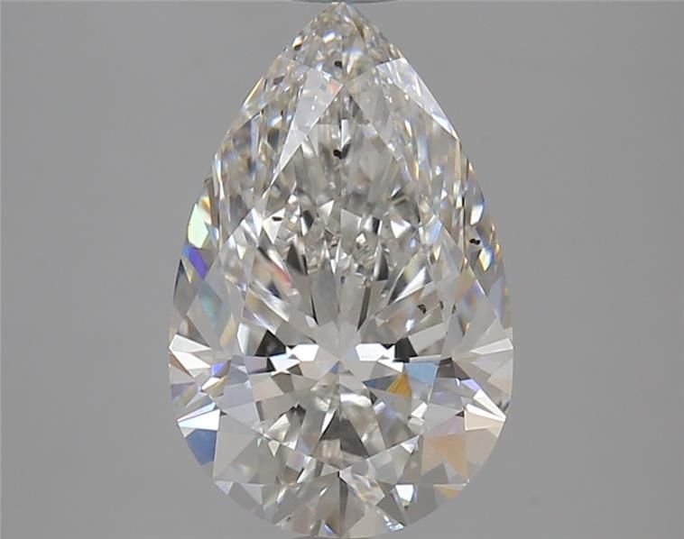 3.29ct G SI1 Rare Carat Ideal Cut Pear Lab Grown Diamond