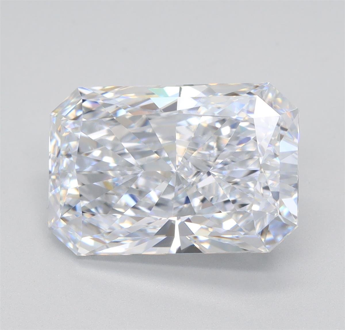 3.21ct E VVS1 Rare Carat Ideal Cut Radiant Lab Grown Diamond