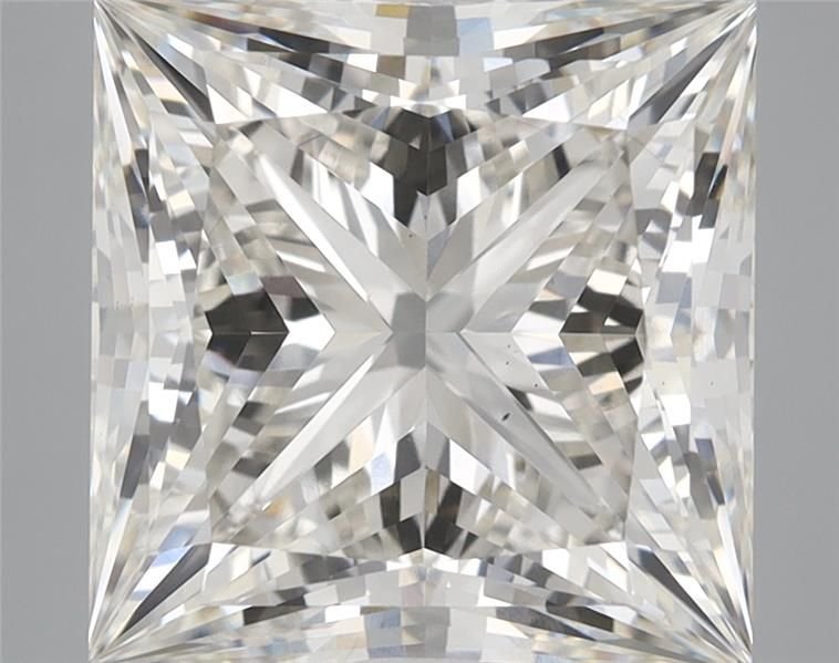 6.70ct H VS1 Rare Carat Ideal Cut Princess Lab Grown Diamond