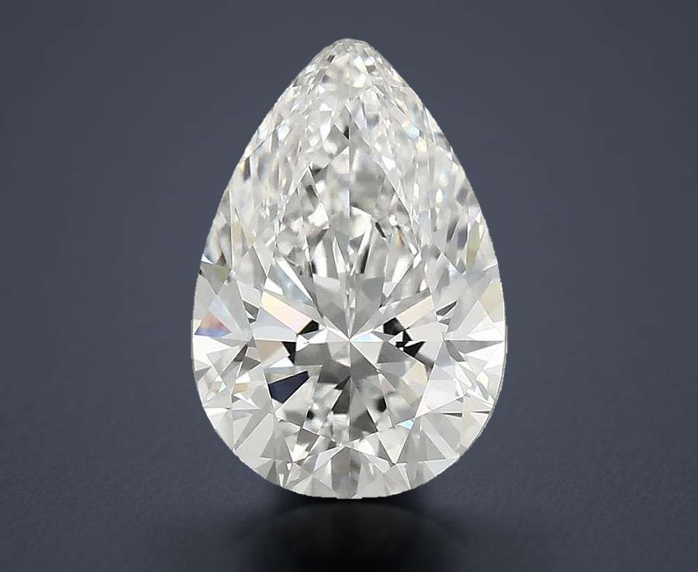 2.35 Carat Pear Lab Diamond