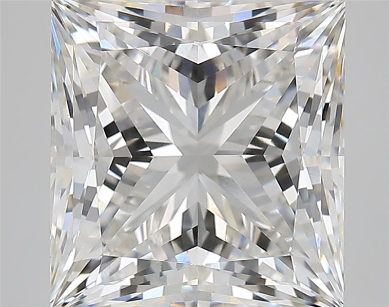 5.52ct G VS1 Rare Carat Ideal Cut Princess Lab Grown Diamond