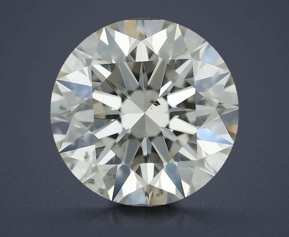 0.73 Carat Round Natural Diamond