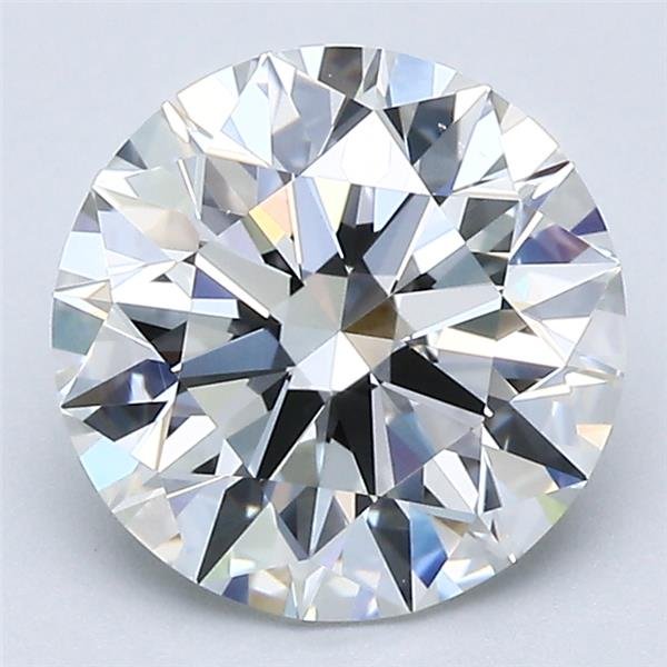 2.42ct G VS1 Rare Carat Ideal Cut Round Diamond