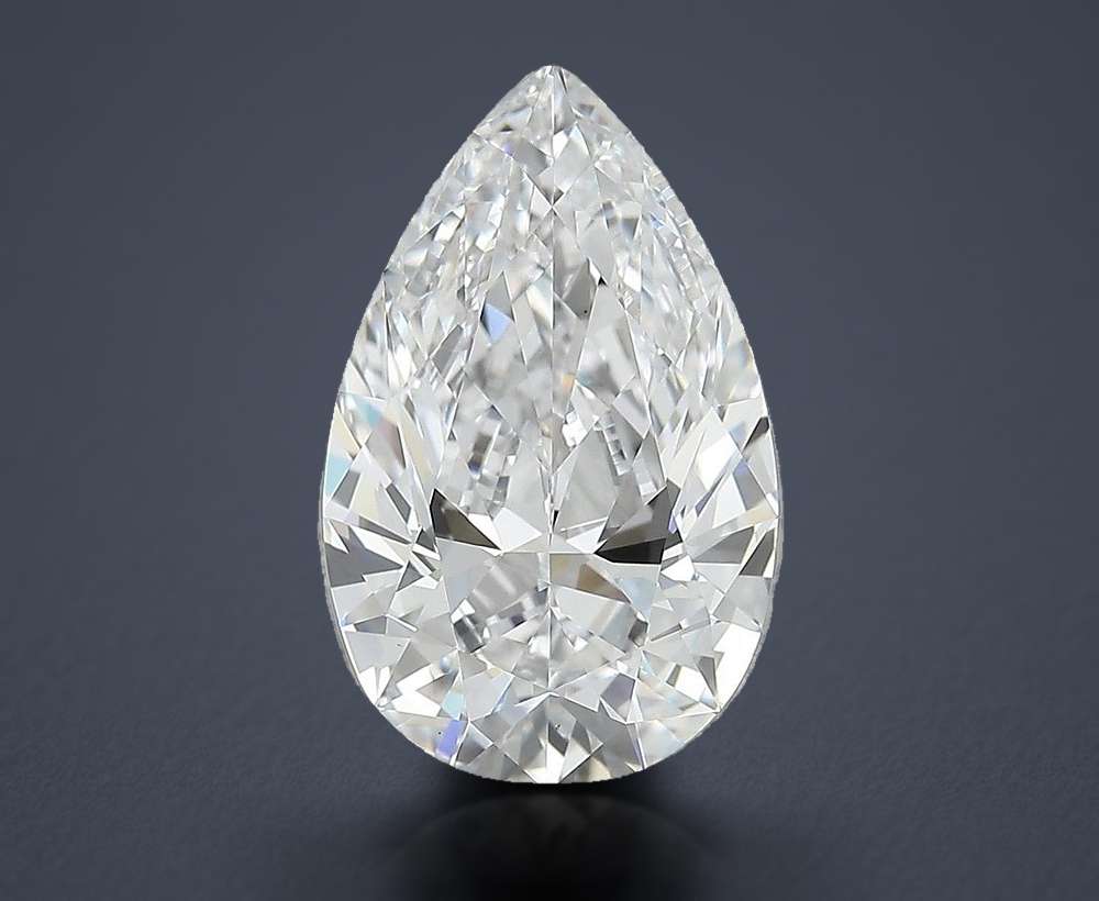 4.01 Carat Pear Natural Diamond