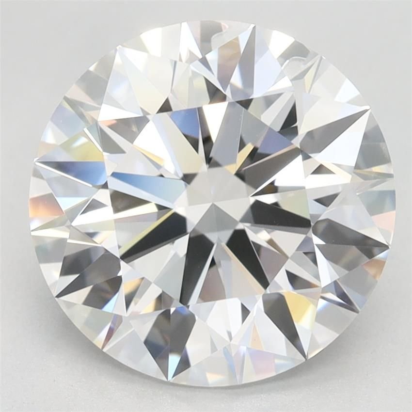3.80ct D VVS1 Rare Carat Ideal Cut Round Lab Grown Diamond