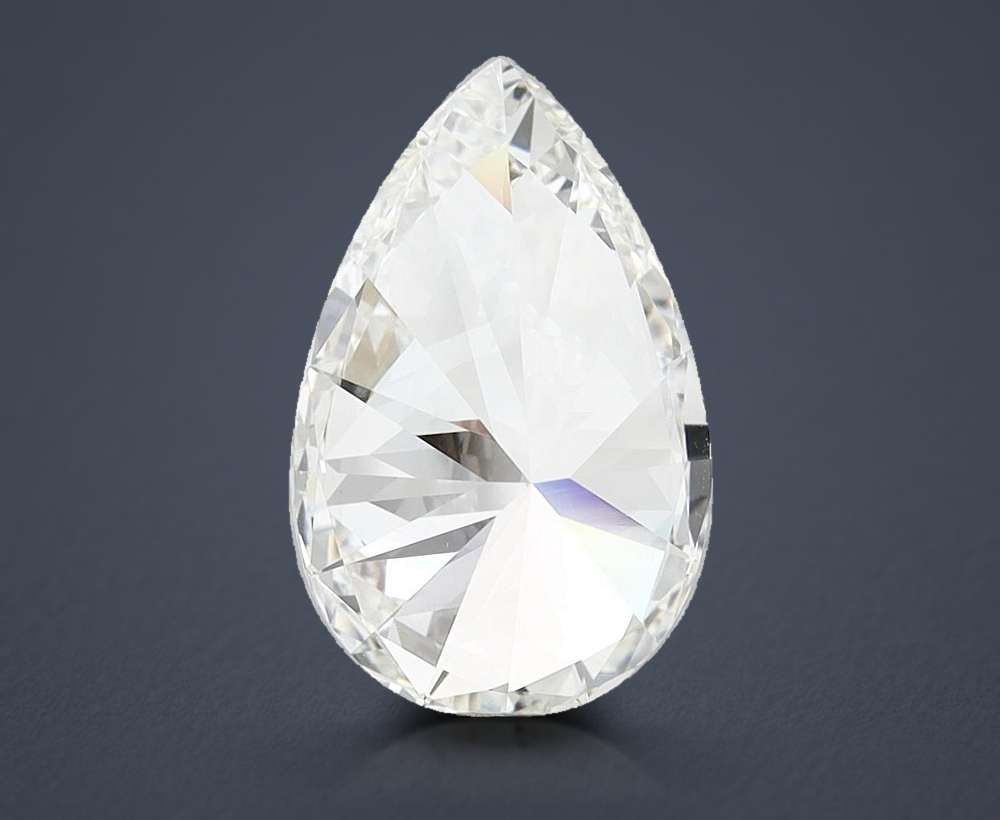 10.01 Carat Pear Lab Diamond