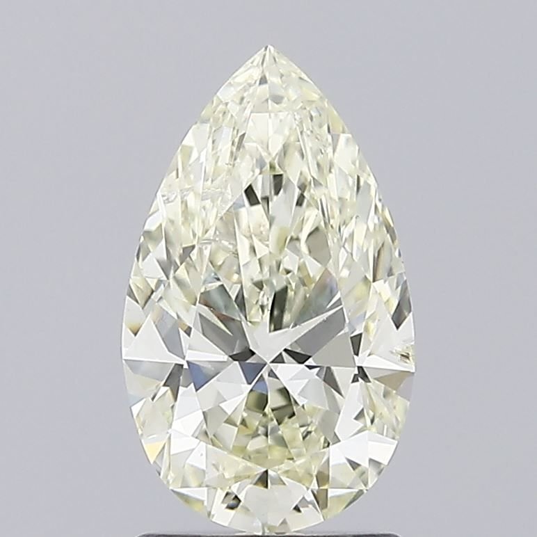 1.51ct K SI1 Rare Carat Ideal Cut Pear Diamond