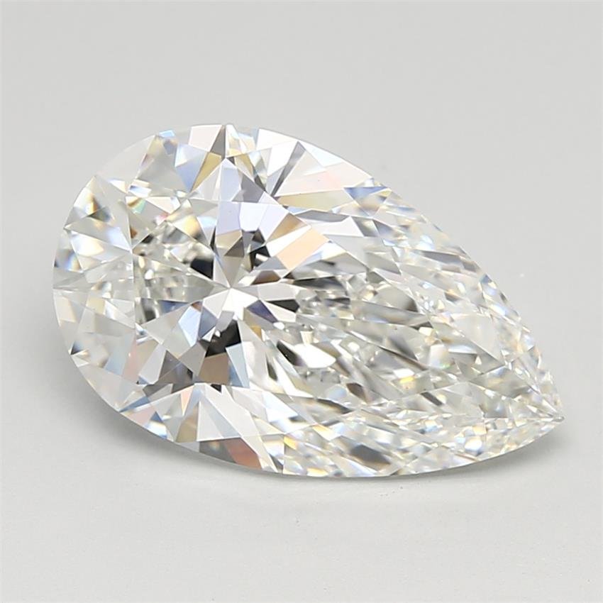 5.05 Carat Pear Lab Diamond