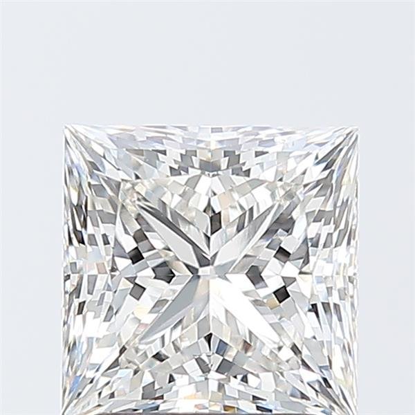 2.26ct H VS1 Rare Carat Ideal Cut Princess Lab Grown Diamond