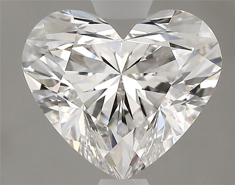 1.42ct F VS1 Rare Carat Ideal Cut Heart Lab Grown Diamond