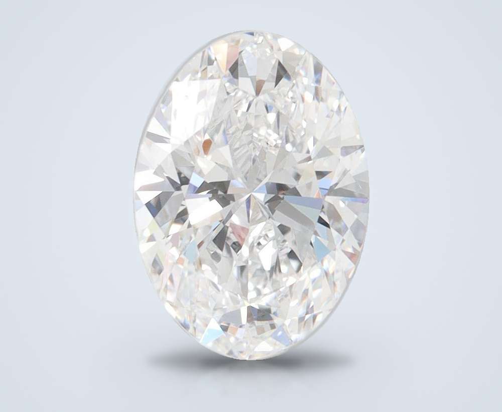 3.50 Carat Oval Lab Diamond