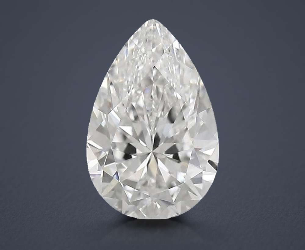 1.00 Carat Pear Natural Diamond