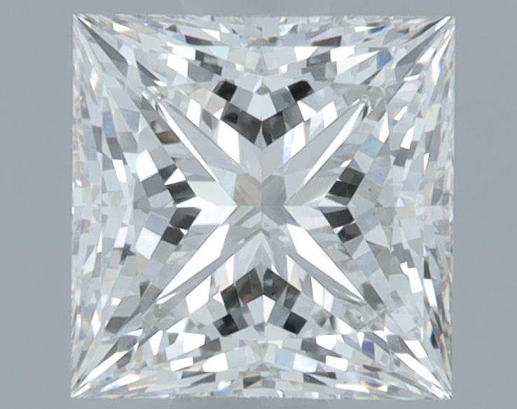 1.08ct G VS1 Rare Carat Ideal Cut Princess Lab Grown Diamond