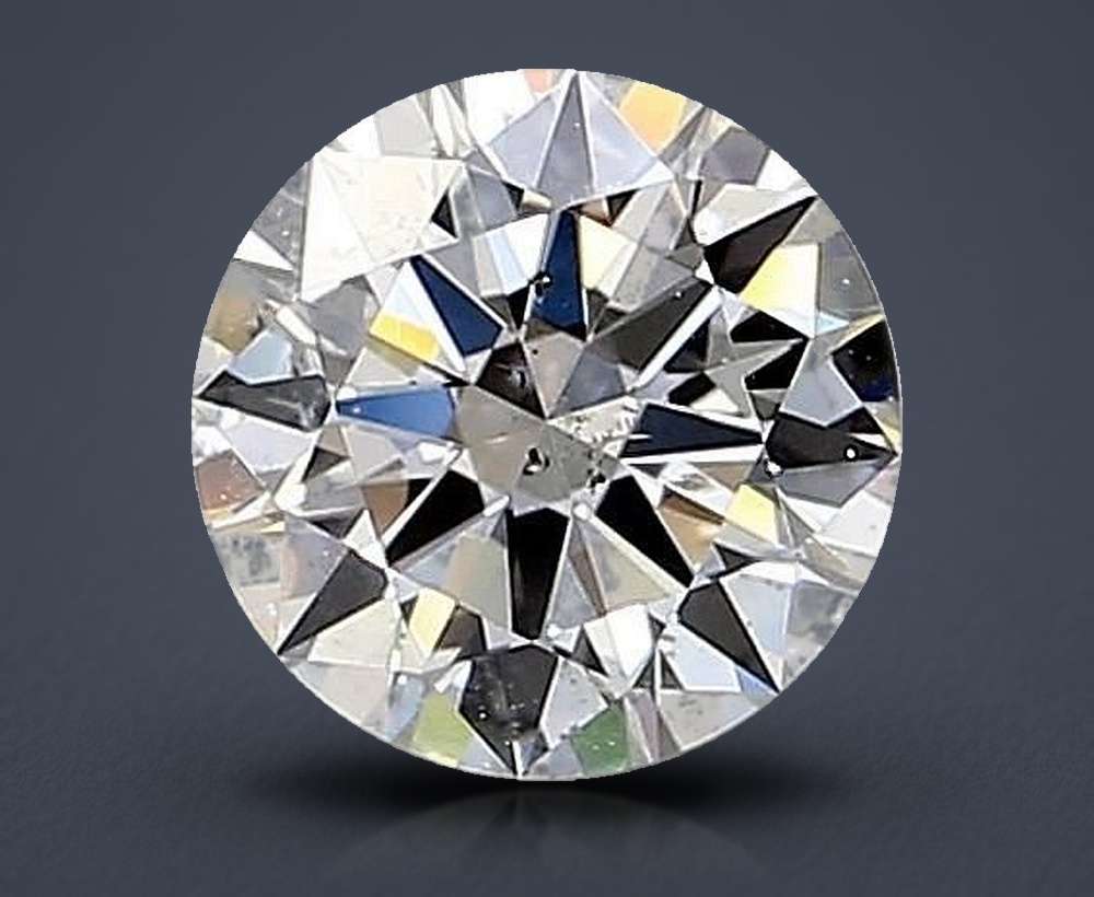 0.85 Carat Round Natural Diamond