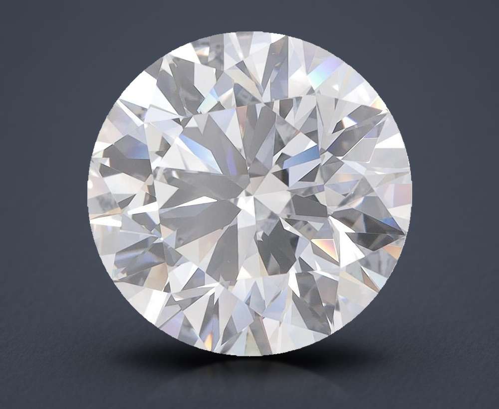 6.04 Carat Round Lab Diamond
