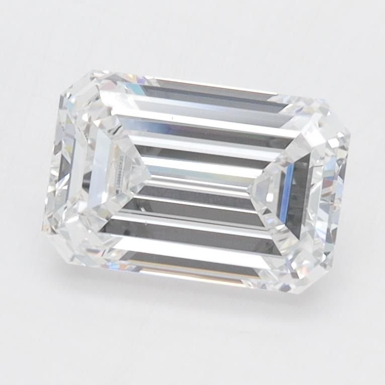1.50ct D VS1 Rare Carat Ideal Cut Emerald Lab Grown Diamond