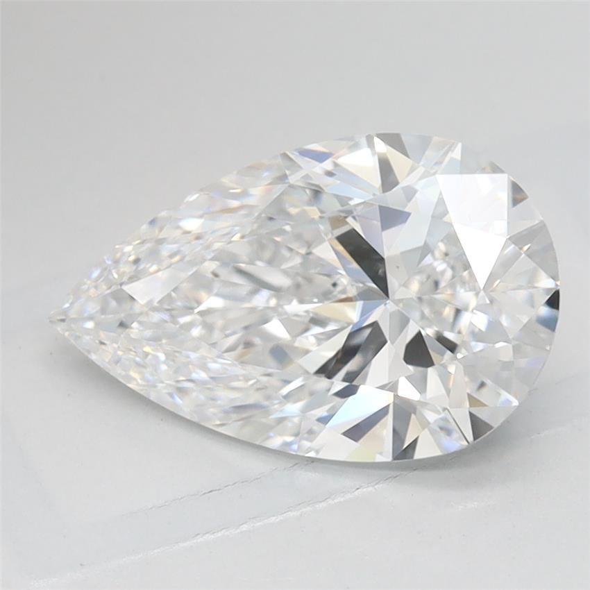 1.67 Carat Pear Lab Diamond