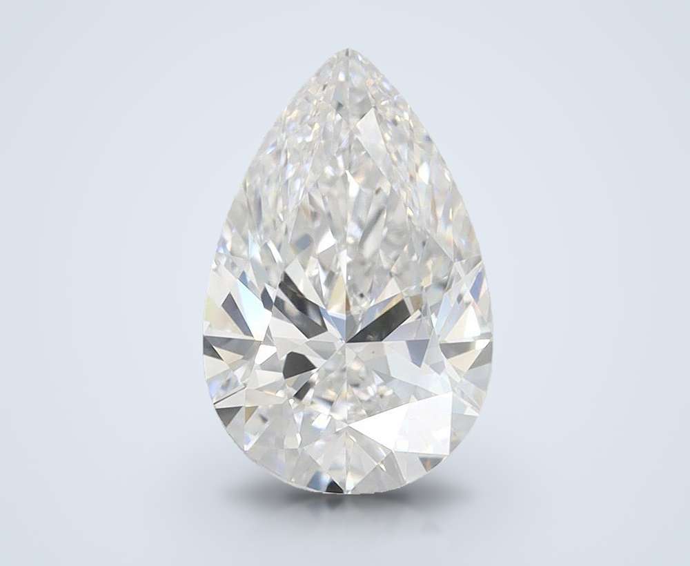 1.67 Carat Pear Lab Diamond