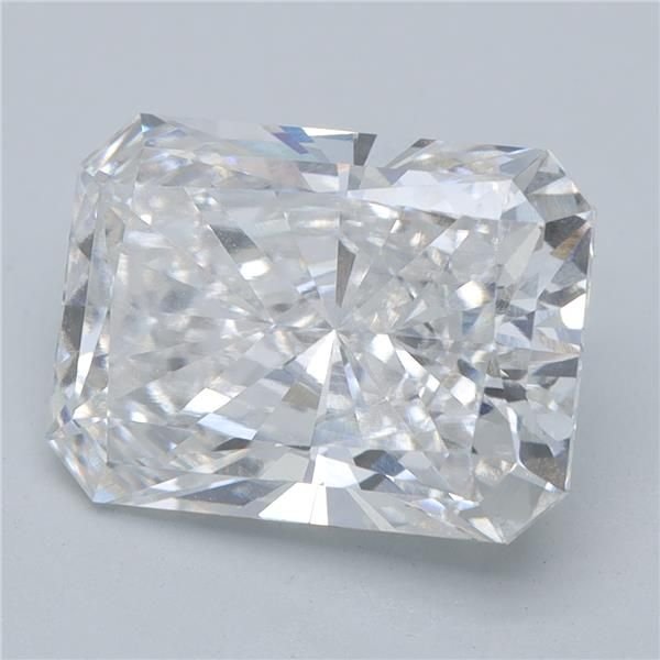 3.53ct G VVS2 Rare Carat Ideal Cut Radiant Lab Grown Diamond