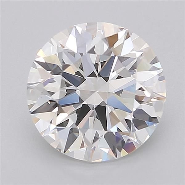 3.02ct G VVS2 Rare Carat Ideal Cut Round Lab Grown Diamond