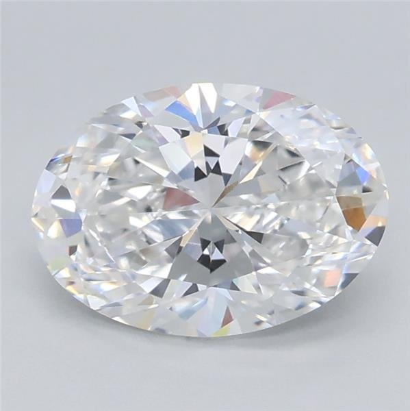 1.05ct D VS1 Rare Carat Ideal Cut Oval Lab Grown Diamond