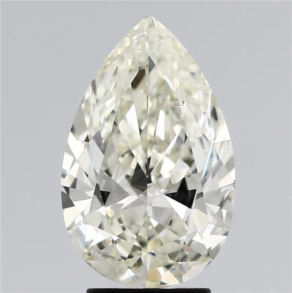 3.02ct K SI1 Very Good Cut Pear Diamond