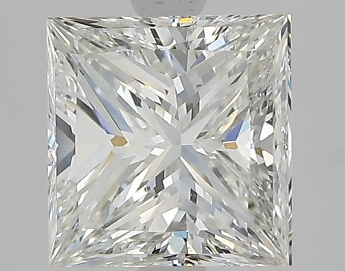 2.01ct I SI1 Rare Carat Ideal Cut Princess Diamond