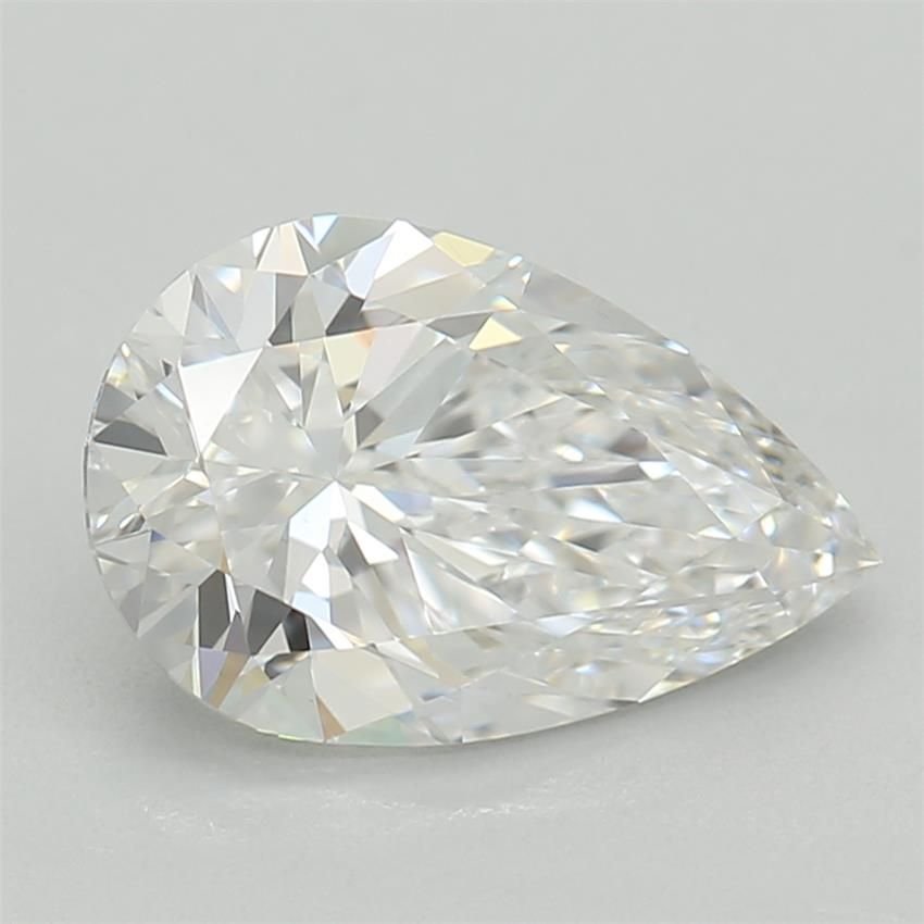 1.03ct E VS1 Rare Carat Ideal Cut Pear Lab Grown Diamond