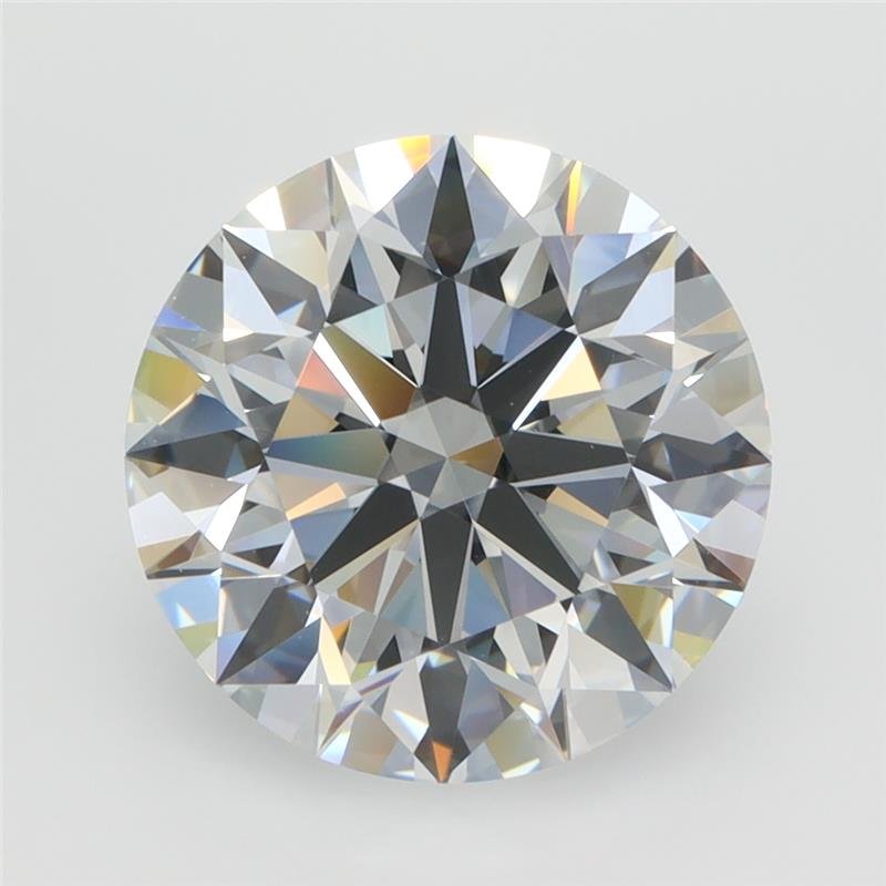 4.08ct D VVS1 Rare Carat Ideal Cut Round Lab Grown Diamond