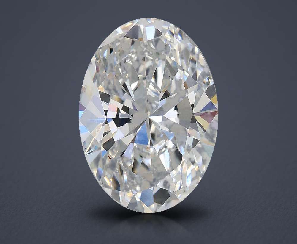 2.54 Carat Oval Lab Diamond