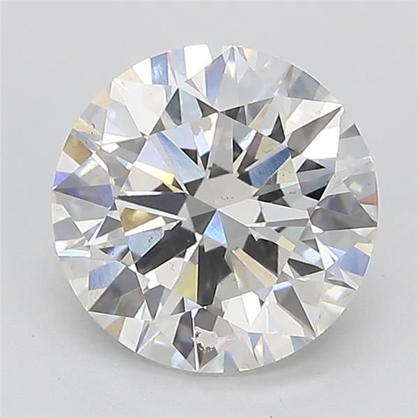 2.54ct E VS2 Rare Carat Ideal Cut Round Lab Grown Diamond