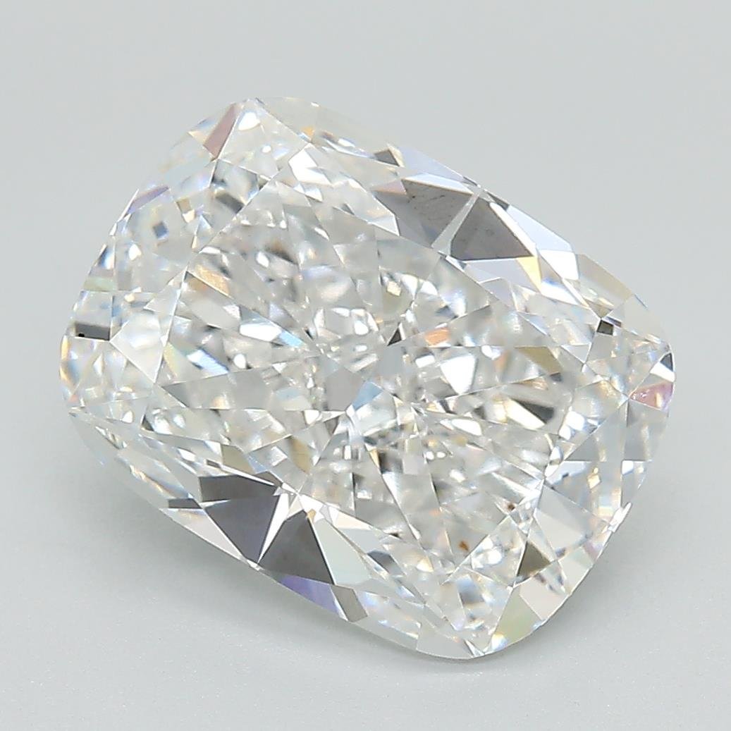 4.45ct F VS1 Rare Carat Ideal Cut Cushion Lab Grown Diamond