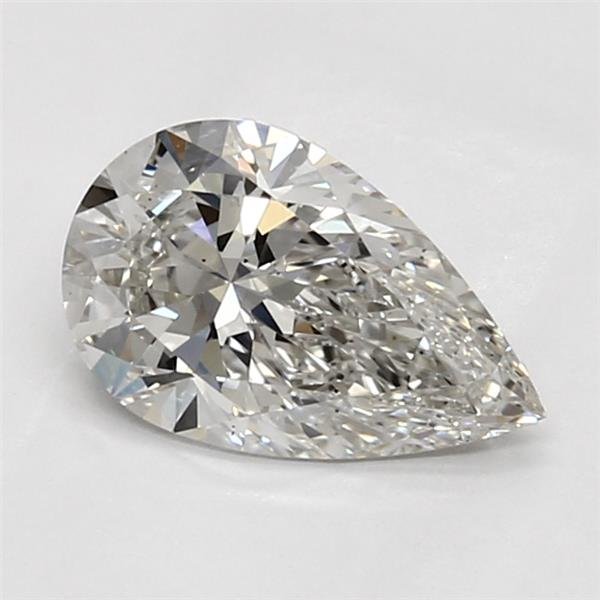 1.41ct H VS2 Rare Carat Ideal Cut Pear Lab Grown Diamond