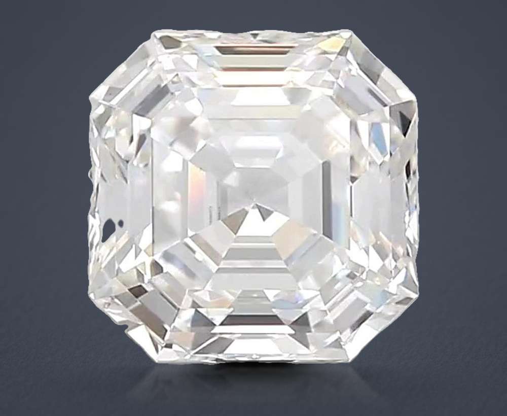 3.28 Carat Asscher Lab Diamond