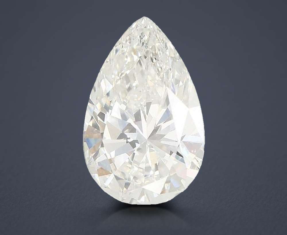 3.06 Carat Pear Lab Diamond
