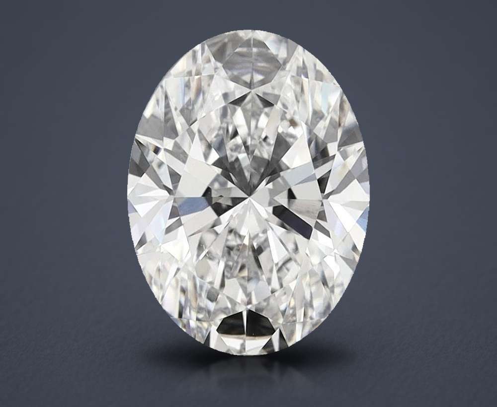 2.77 Carat Oval Lab Diamond