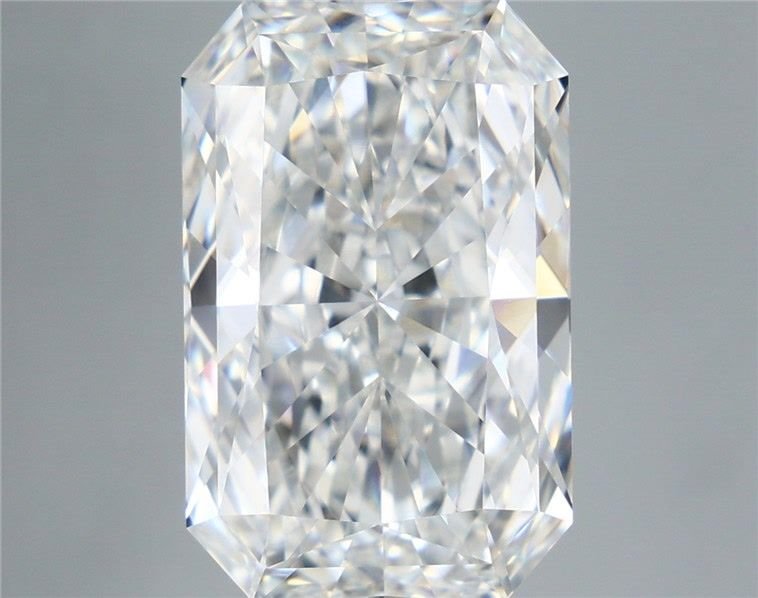 10.56ct F VVS2 Excellent Cut Radiant Lab Grown Diamond