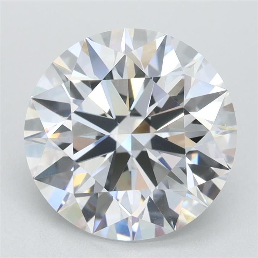 2.69ct D VVS1 Rare Carat Ideal Cut Round Lab Grown Diamond