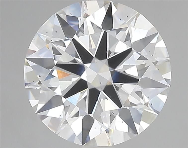 4.09ct F SI1 Rare Carat Ideal Cut Round Lab Grown Diamond