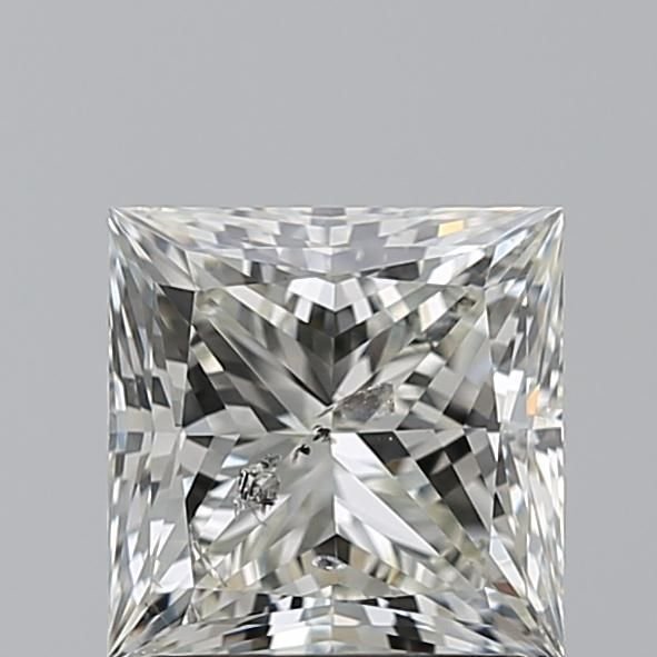 2.02ct H SI2 Rare Carat Ideal Cut Princess Diamond
