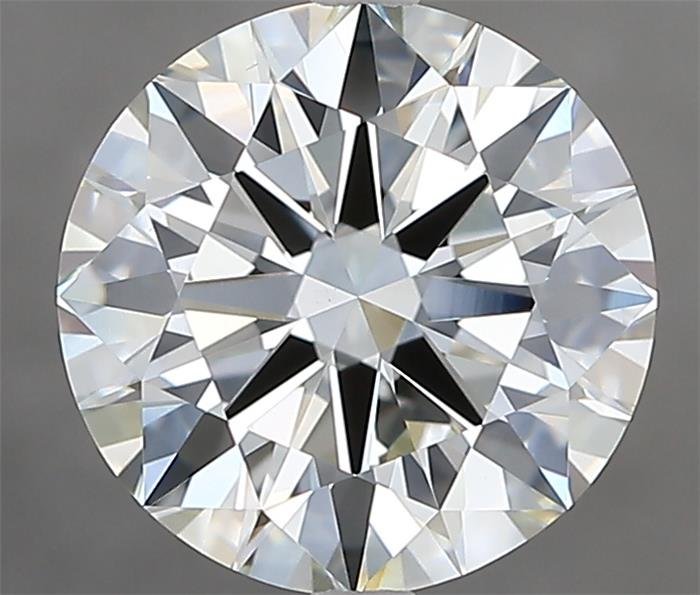 2.51ct K VS2 Rare Carat Ideal Cut Round Diamond