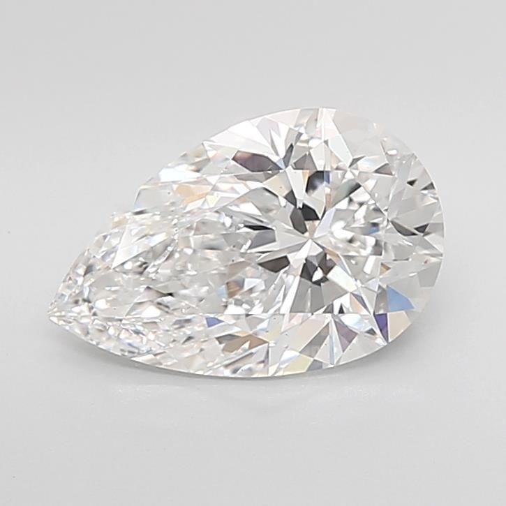 3.02 Carat Pear Lab Diamond