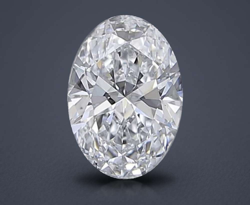 0.81 Carat Oval Lab Diamond