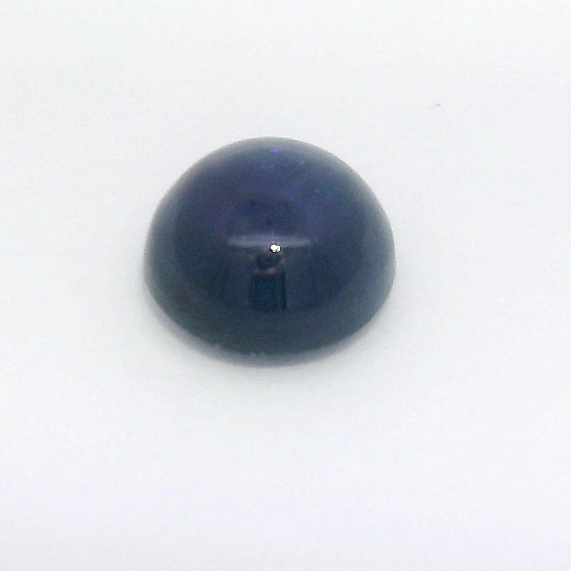 1.14 Carat Blue Round Sapphire
