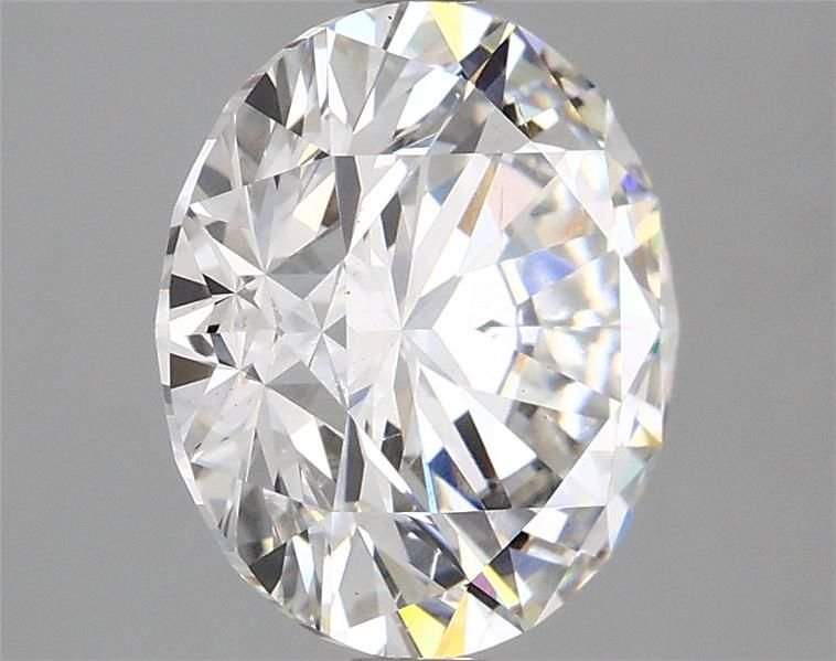 3.65ct F SI1 Rare Carat Ideal Cut Round Lab Grown Diamond