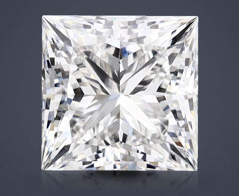 3.08 Carat Princess Lab Diamond