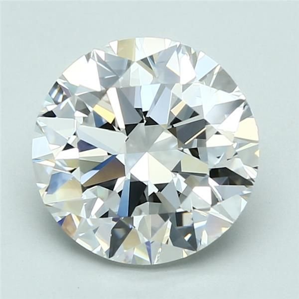 3.50ct E VVS2 Rare Carat Ideal Cut Round Diamond